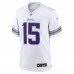 Minnesota Vikings Dallas Turner Nike White Alternate Game Jersey