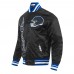 Unisex Indianapolis Colts Pro Standard Black Indiana Nights Colts Bomber Jacket