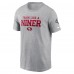 Футболка San Francisco 49ers Nike 2024 NFL Training Camp Legend Performance - Heather Gray