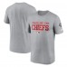Футболка Kansas City Chiefs Nike 2024 NFL Training Camp Legend Performance - Heather Gray Футболка Kansas City Chiefs Nike 2024 NFL Training Camp Legend Performance - Heather Gray