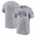 Футболка Baltimore Ravens Nike 2024 NFL Training Camp Legend Performance - Heather Gray