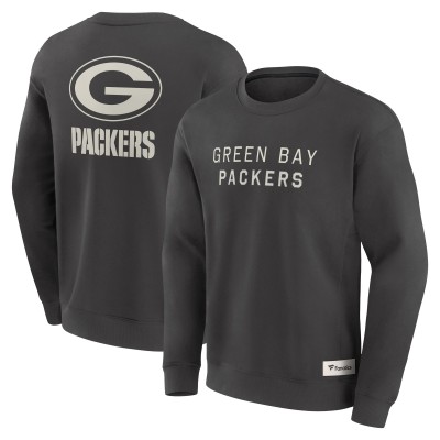 Кофта Green Bay Packers Fanatics Charcoal Elements Future Ground Lettering