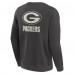 Кофта Green Bay Packers Fanatics Charcoal Elements Future Ground Lettering