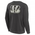 Cincinnati Bengals Fanatics Charcoal Elements Future Ground Lettering Pullover Sweatshirt