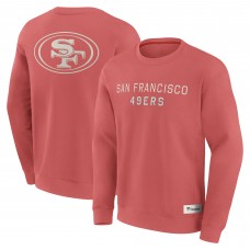 San Francisco 49ers Fanatics Red Elements Future Ground Lettering Pullover Sweatshirt