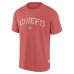 Kansas City Chiefs Fanatics Red Elements Weathered Tonal Future Ground T-Shirt