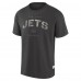 New York Jets Fanatics Charcoal Elements Weathered Tonal Future Ground T-Shirt
