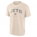 New York Jets Fanatics Cream Elements Weathered Tonal Future Ground T-Shirt