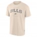 Футболка Buffalo Bills Fanatics Cream Elements Weathered Tonal Future Ground