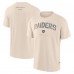 Las Vegas Raiders Fanatics Cream Elements Weathered Tonal Future Ground T-Shirt Las Vegas Raiders Fanatics Cream Elements Weathered Tonal Future Ground T-Shirt