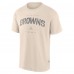 Футболка Cleveland Browns Fanatics Cream Elements Weathered Tonal Future Ground