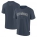 Seattle Seahawks Fanatics Navy Elements Weathered Tonal Future Ground T-Shirt