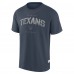 Футболка Houston Texans Fanatics Navy Elements Weathered Tonal Future Ground