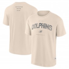 Футболка Miami Dolphins Fanatics Cream Elements Weathered Tonal Future Ground