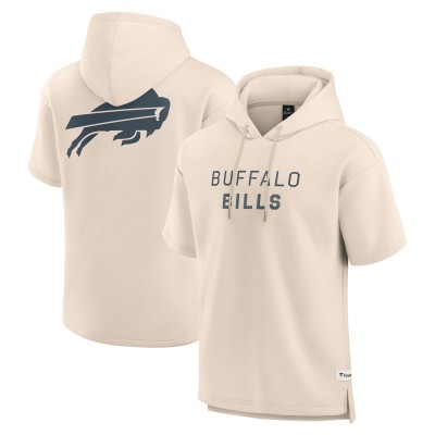 Футболка с капюшоном Buffalo Bills Fanatics Cream Elements Future Ground Lettering