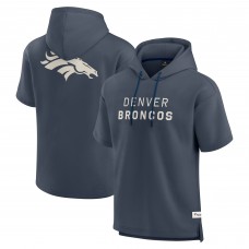 Футболка с капюшоном Denver Broncos Fanatics Navy Elements Future Ground Lettering