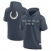 Indianapolis Colts Fanatics Navy Elements Future Ground Lettering Short Sleeve Pullover Hoodie