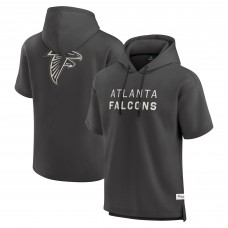 Футболка с капюшоном Atlanta Falcons Fanatics Charcoal Elements Future Ground Lettering