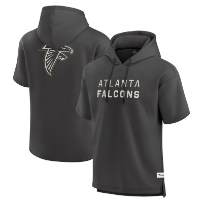 Футболка с капюшоном Atlanta Falcons Fanatics Charcoal Elements Future Ground Lettering