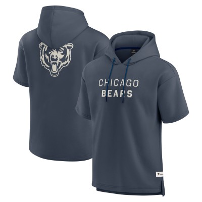 Футболка с капюшоном Chicago Bears Fanatics Navy Elements Future Ground Lettering