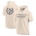 Толстовка Pittsburgh Steelers Elements Future Ground Lettering Short Sleeve - Cream