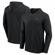 Футболка с длинным рукавом с капюшоном Chicago Bears Fanatics Black Front Office Power Mono