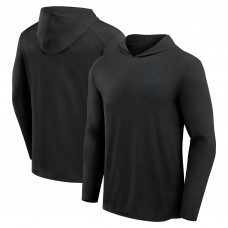 Футболка с длинным рукавом с капюшоном Detroit Lions Fanatics Black Front Office Power Mono
