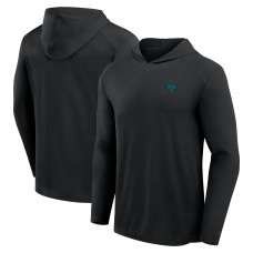 Jacksonville Jaguars Fanatics Black Front Office Power Mono Long Sleeve Hoodie T-Shirt
