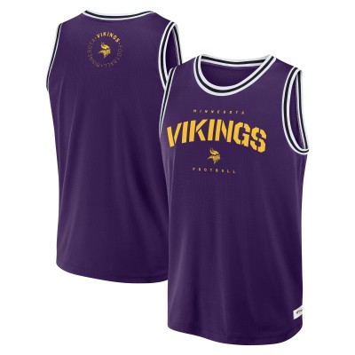 Minnesota Vikings Fanatics Purple Elements Future Ground Jersey Tank Top