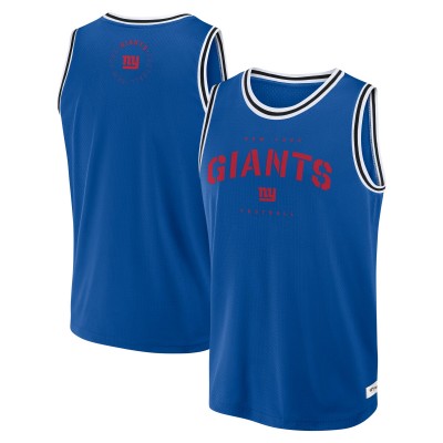 New York Giants Fanatics Royal Elements Future Ground Jersey Tank Top