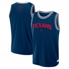Houston Texans Fanatics Navy Elements Future Ground Jersey Tank Top