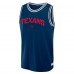 Houston Texans Fanatics Navy Elements Future Ground Jersey Tank Top