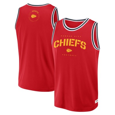 Kansas City Chiefs Fanatics Red Elements Future Ground Jersey Tank Top