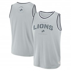 Detroit Lions Fanatics Silver Elements Future Ground Jersey Tank Top
