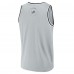 Detroit Lions Fanatics Silver Elements Future Ground Jersey Tank Top