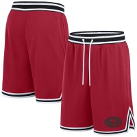 San Francisco 49ers Fanatics Scarlet Elements Future Ground Shorts