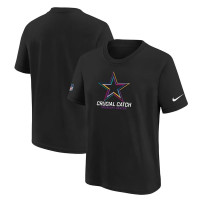 Детская футболка Dallas Cowboys Nike 2024 NFL Crucial Catch - Black