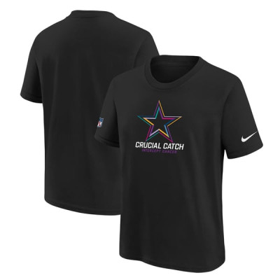 Детская футболка Dallas Cowboys Nike 2024 NFL Crucial Catch - Black