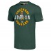 Футболка Green Bay Packers Jordan Love Homage Green Caricature Player Tri-Blend