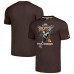 Футболка Cleveland Browns Myles Garrett Homage Brown NFL Blitz Player Tri-Blend