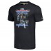 Las Vegas Raiders Bo Jackson Homage Charcoal NFL Blitz Retired Player Tri-Blend T-Shirt