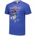Unisex New York Giants Lawrence Taylor Homage Heathered Royal NFL Blitz Retired Player Tri-Blend T-Shirt