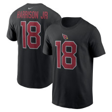 Футболка Arizona Cardinals Marvin Harrison Jr. Nike Black Name & Number Футболка Arizona Cardinals Marvin Harrison Jr. Nike Black Name & Number
