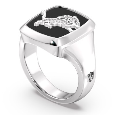 Detroit Lions True Fans Diamond Ring