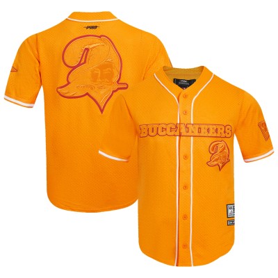 Tampa Bay Buccaneers Pro Standard  Triple Tonal Mesh Button Down&nbsp;– Orange