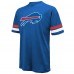 Футболка Keon Coleman Buffalo Bills Majestic Threads Name & Number Oversize Fit - Royal