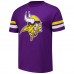 Футболка J.J. McCarthy Minnesota Vikings Majestic Threads Name & Number Oversize Fit - Purple