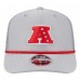 Бейсболка Las Vegas Raiders New Era Gray 2025 Pro Bowl 9SEVENTY Stretch-Snap
