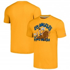 Los Angeles Rams NFL x Homage x Beavis and Butt-Head Unisex Tri-Blend T-Shirt – Gold Los Angeles Rams NFL x Homage x Beavis and Butt-Head Unisex Tri-Blend T-Shirt – Gold