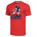 Футболка New York Giants NFL x Homage x Beavis and Butt-Head Unisex Tri-Blend&nbsp;– Red